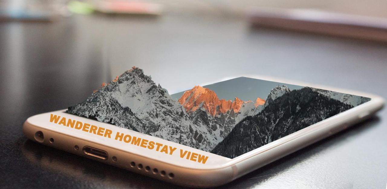 Wanderers Homestay -All Mountain Facing Rooms كالبا المظهر الخارجي الصورة